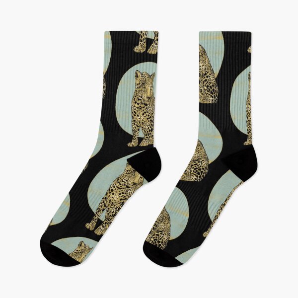 Item preview, Leopard in gold designed and sold by Sandra Brezina.
