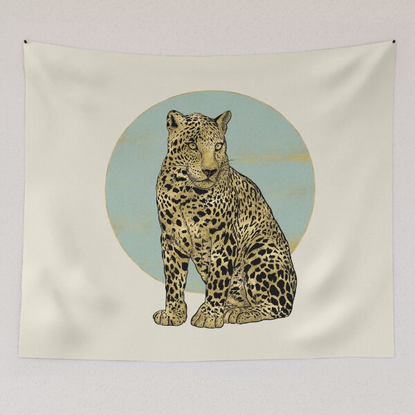 Item preview, Leopard in gold designed and sold by Sandra Brezina.