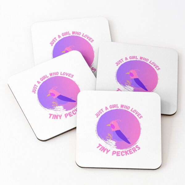 Item preview, Just A Girl Who Loves Tiny Peckers | Funny Quote designed and sold by D-Shirt-More.