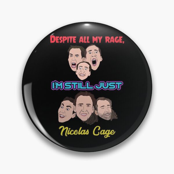 Item preview, Nicolas Cage Stage Name Actor Filmmaker Coppola Received Many Awards Despite All My Rage I Am Still designed and sold by NicolasCageHine.