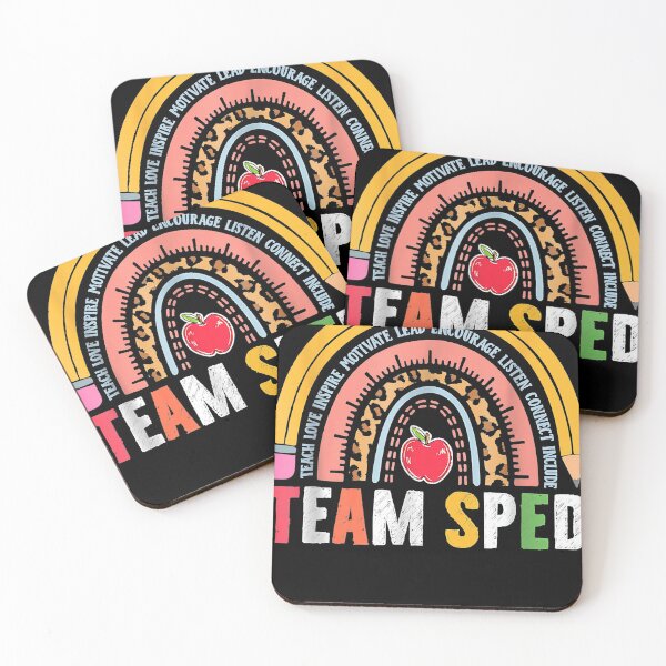 Item preview, Special Education Teacher SPED Leopard Boho Rainbow designed and sold by LeonRay01.