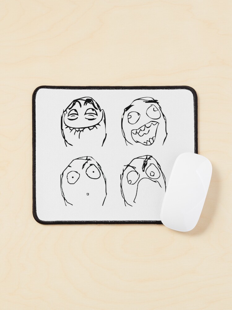 Troll faces meme stickers pack Sticker for Sale by KODGraphics