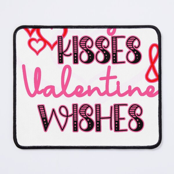 Aperçu de l'œuvre Hugs Bise Wishes Valentine! Cadeau mignon de la Saint-Valentin créée et vendue par Br. Mom of 2.