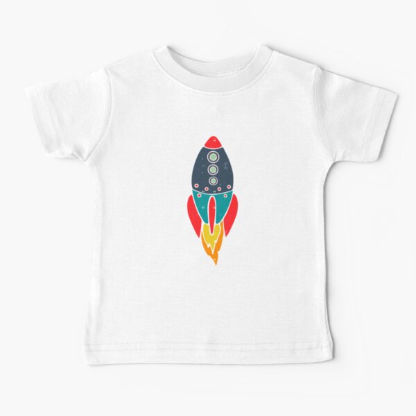 Space Rocket Baby T-Shirt