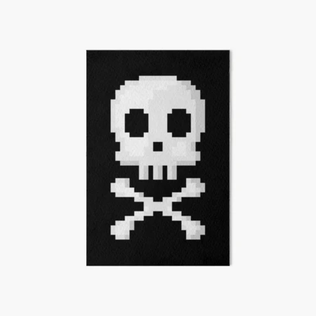 国内で当店のみ PAIKI - Cross Skeleton Graphic Vector single cartoon skull and crossbones doodle pirates
