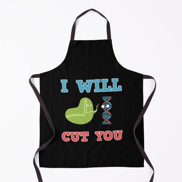 Item preview, I Will Cut You Crispr Graffiti Gene Science Gift designed and sold by ColorDreamer.