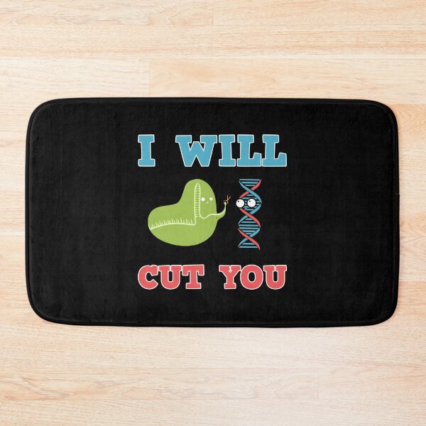 Item preview, I Will Cut You Crispr Graffiti Gene Science Gift designed and sold by ColorDreamer.