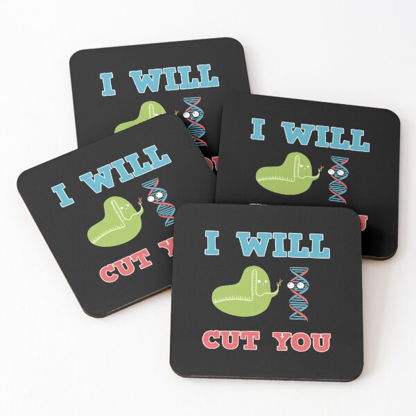 Item preview, I Will Cut You Crispr Graffiti Gene Science Gift designed and sold by ColorDreamer.