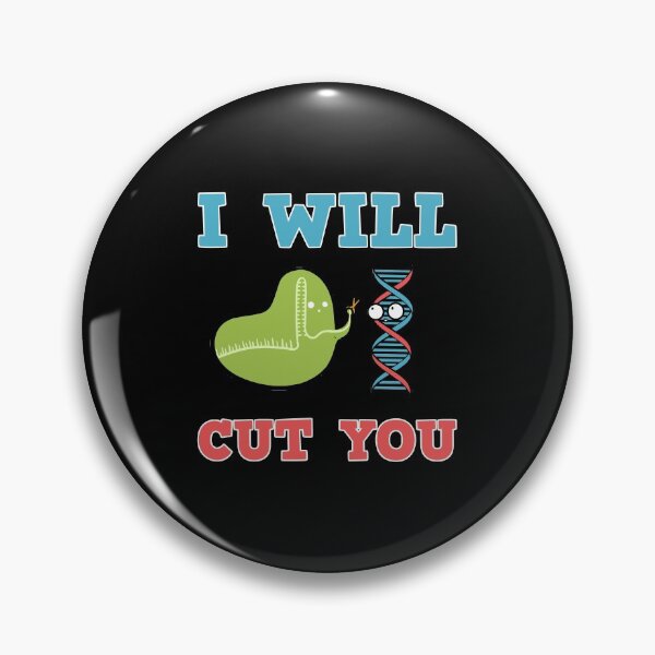 Item preview, I Will Cut You Crispr Graffiti Gene Science Gift designed and sold by ColorDreamer.