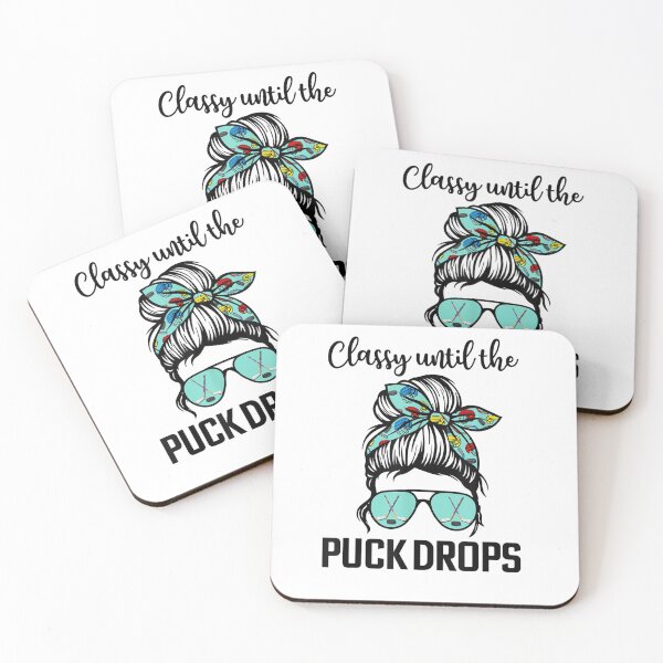 Item preview, Hockey Moms Classy until the puck drops Messy Hair Hockey designed and sold by pinkard.