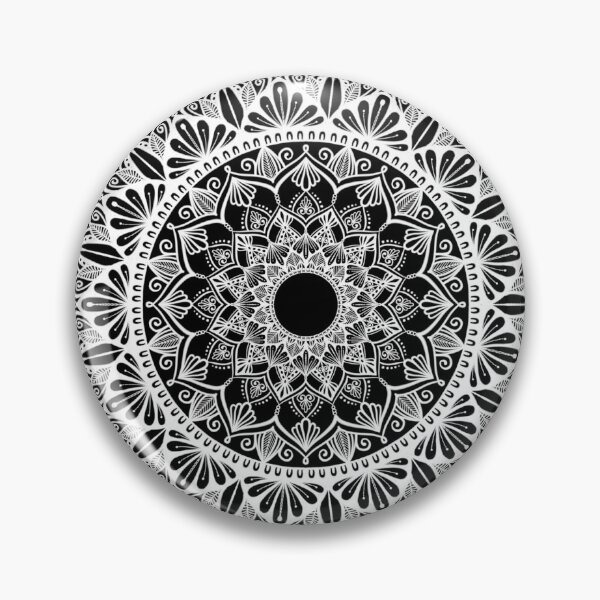 Item preview, Rosette 2 black designed and sold by MandalabyNessah.
