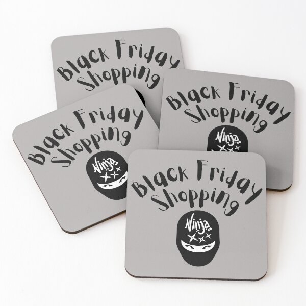 Item preview, Black Friday Shopping Ninja designed and sold by sandycoconuts.