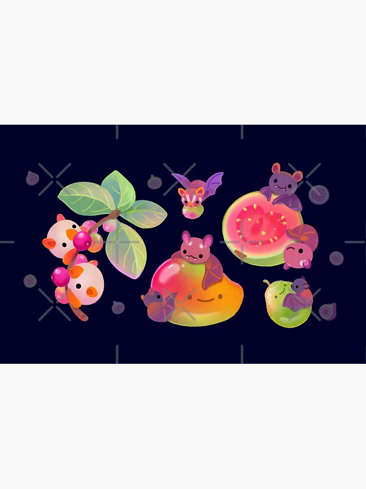 Fruit and bat - dark by pikaole