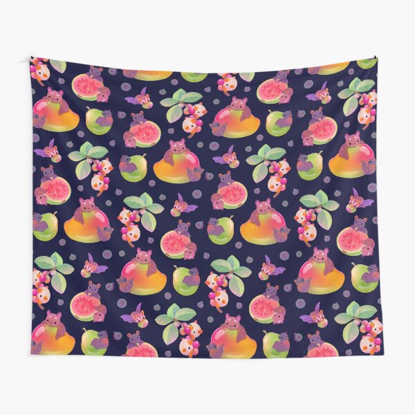 Item preview, Fruit and bat - dark designed and sold by pikaole.