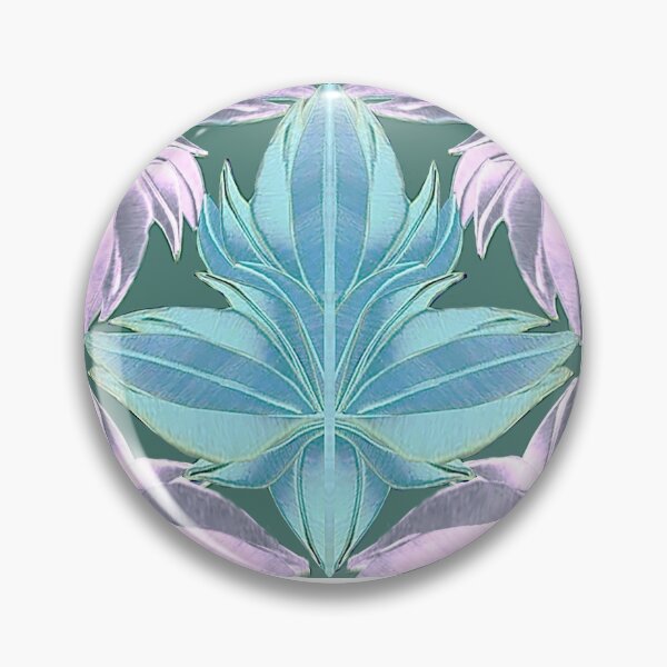 Item preview, maple leaf, lily, rhombuses, cages, lilac, blue designed and sold by Maria Mihailova.