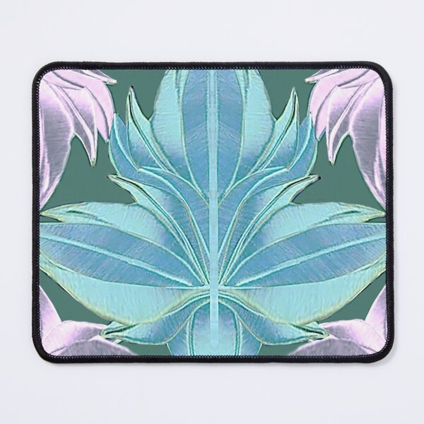 Item preview, maple leaf, lily, rhombuses, cages, lilac, blue designed and sold by Maria Mihailova.