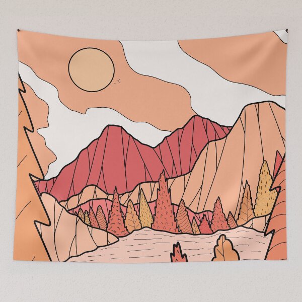 Item preview, The land of forests and hills  designed and sold by Swadeillustrations.