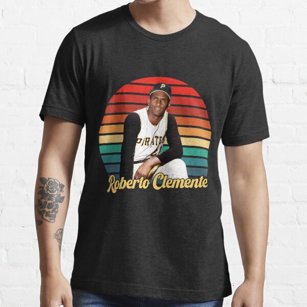 roberto clemente T-Shirt Short t-shirt anime clothes tees fitted t shirts  for men