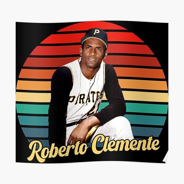 Roberto Clemente Deluxe Framed Majestic Cooperstown Jersey 