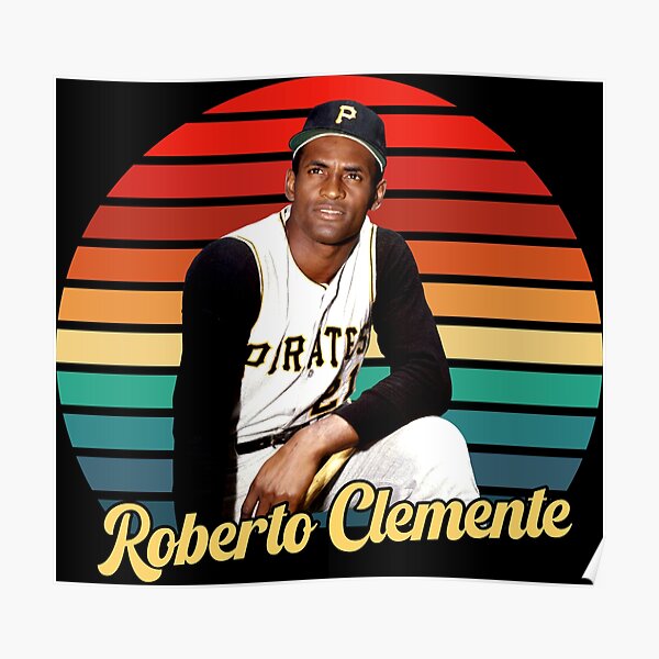 ZMXD Baseball Sportsmanship Roberto Clemente 1 Motivational Poster