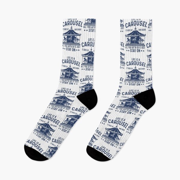 Item preview, Life Is A Carousel. It Goes Up And Down. All You Gotta Do Is Just Stay On. designed and sold by wkyip79.