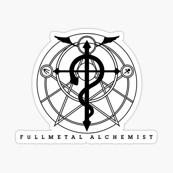 Fullmetal Alchemist - Human Transmutation Circle - Fullmetalalchemist -  Sticker sold by Orelee Rook, SKU 616445