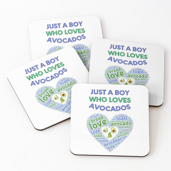 Item preview, Just A Boy Who Loves Avocados - Vegan designed and sold by Digitalme Designs.