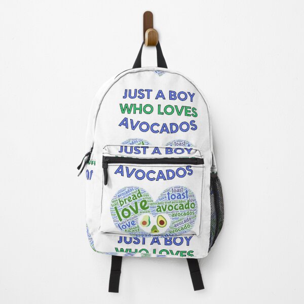 Item preview, Just A Boy Who Loves Avocados - Vegan designed and sold by Digitalme Designs.