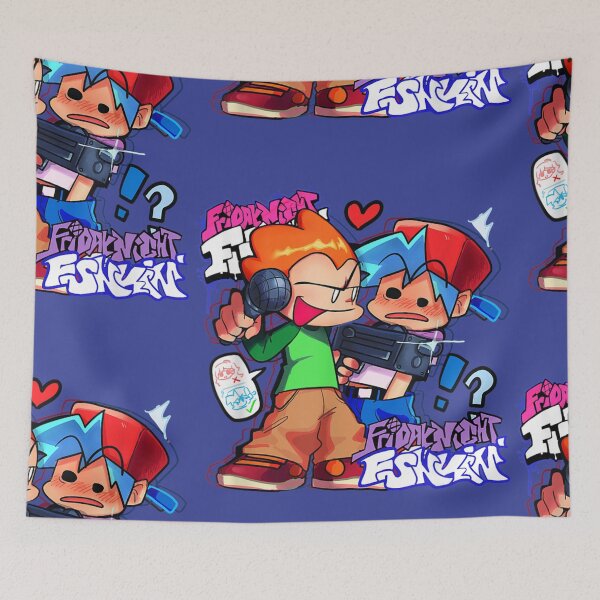 Item preview, Friday Night Funkin Boyfriend And Pico Funny designed and sold by Clintoren.