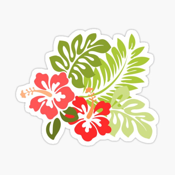 Hawaiian Stickers | Redbubble