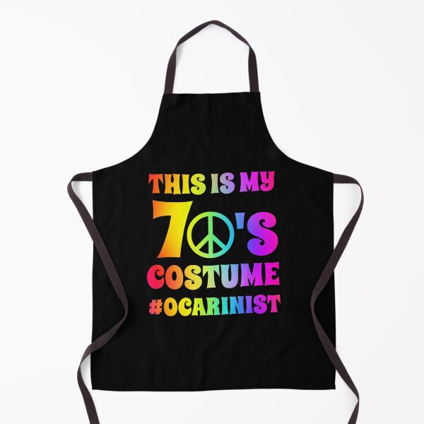 Item preview, Groovy Ocarina Player This Is My 70s Costume Halloween Party Retro Vintage designed and sold by ojdart.