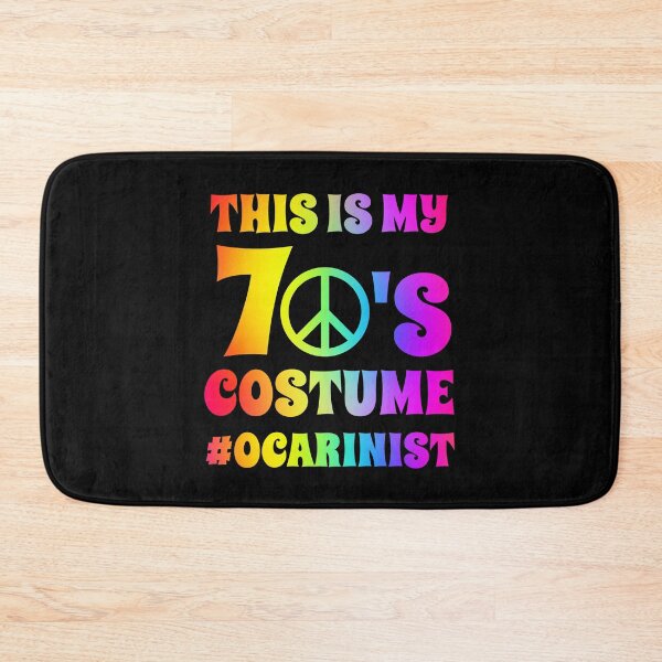 Item preview, Groovy Ocarina Player This Is My 70s Costume Halloween Party Retro Vintage designed and sold by ojdart.