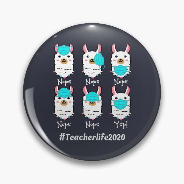 Item preview, Llama Wearing Masks Wrong Teacherlife 2020 designed and sold by 1nhay300k.