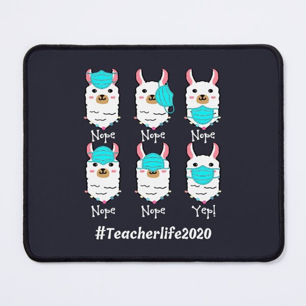 Item preview, Llama Wearing Masks Wrong Teacherlife 2020 designed and sold by 1nhay300k.