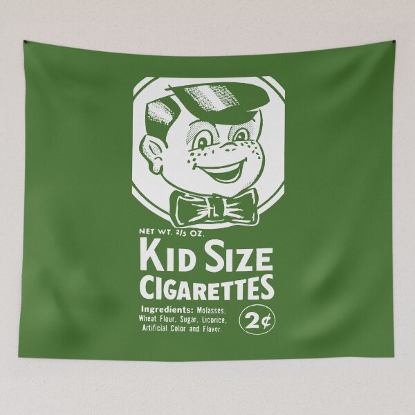 Item preview, KID SIZE CIGARETTES - PACKAGING designed and sold by ThrowbackAds.