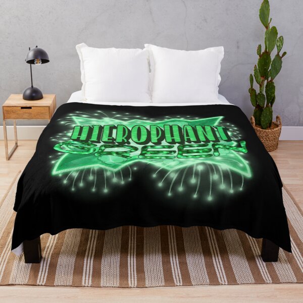 Item preview, Green Hierophant Stand (Design #1 - On Black) designed and sold by epinkb.