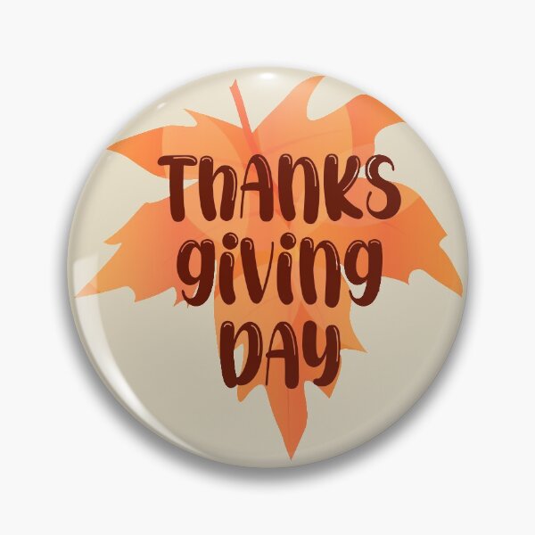 Item preview, Thanksgiving day lettering maple leaf designed and sold by CutieBlue.