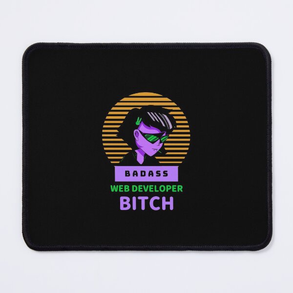 Item preview, Badass Web Developer B*tch - Female Coder Web Developer designed and sold by Shirtlify.