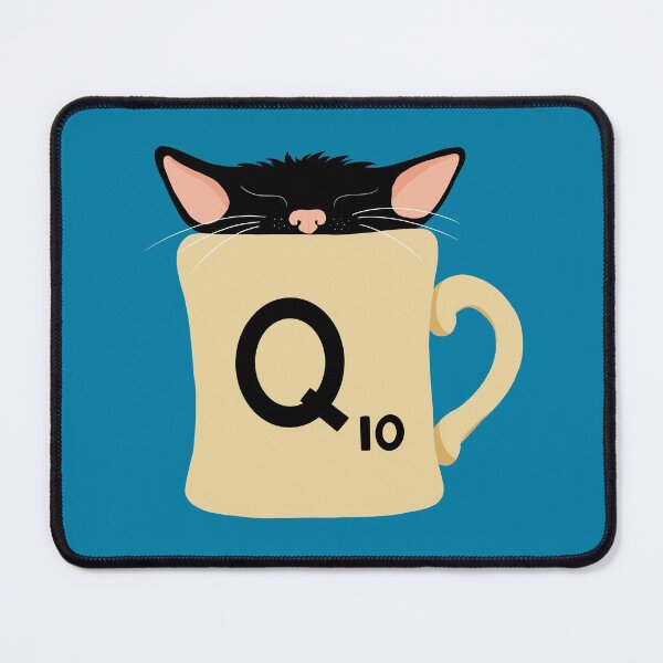 Item preview, Q has a kitten designed and sold by BookshireCat.