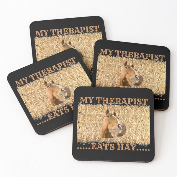 Item preview, My Therapist Eats Hay Funny Equestrian Horse Love  designed and sold by CBCreations73.