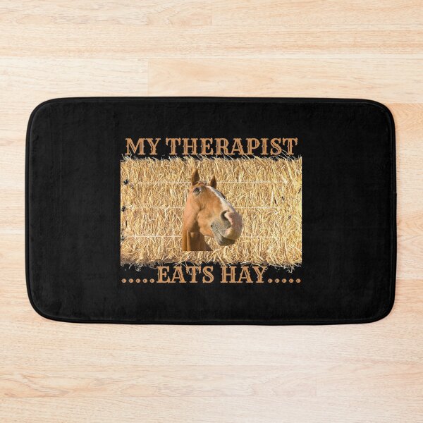 Item preview, My Therapist Eats Hay Funny Equestrian Horse Love  designed and sold by CBCreations73.