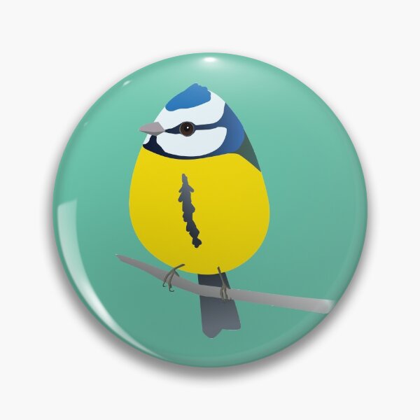 Item preview, Cute egg shaped bluetit designed and sold by Bwiselizzy.