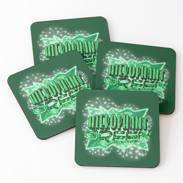 Item preview, Green Hierophant Stand (Design #1 - On Dk. Green) designed and sold by epinkb.