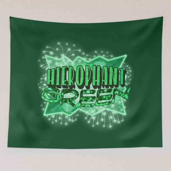 Item preview, Green Hierophant Stand (Design #1 - On Dk. Green) designed and sold by epinkb.