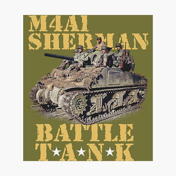 Item preview, Sherman Tank Nine de Zane. designed and sold by Ponsappel.
