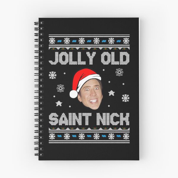 Item preview, Nicolas Cage Stage Name Actor Filmmaker Coppola Received Many Awards Jolly Old Saint Nick Christmas designed and sold by NicolasCageHine.