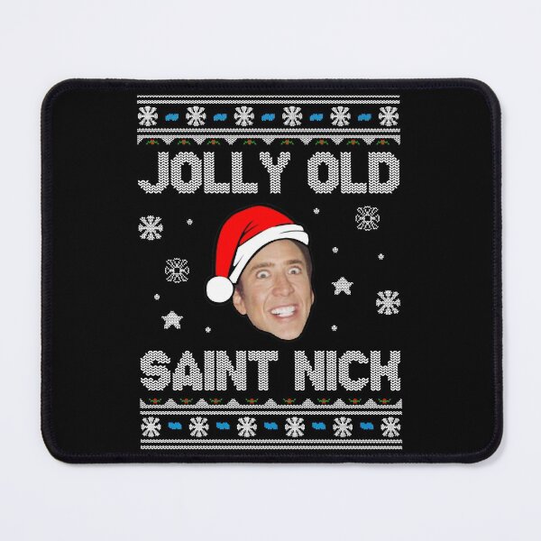 Item preview, Nicolas Cage Stage Name Actor Filmmaker Coppola Received Many Awards Jolly Old Saint Nick Christmas designed and sold by NicolasCageHine.