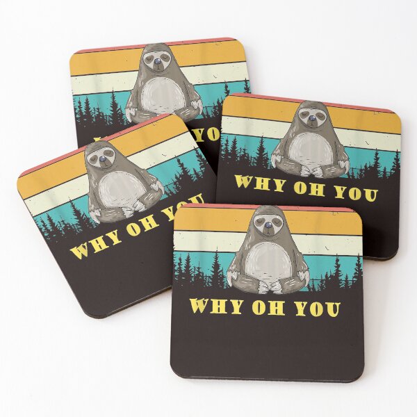 Item preview, Funny Sloth Eff You See Kay Why Oh You designed and sold by DonetTrent.