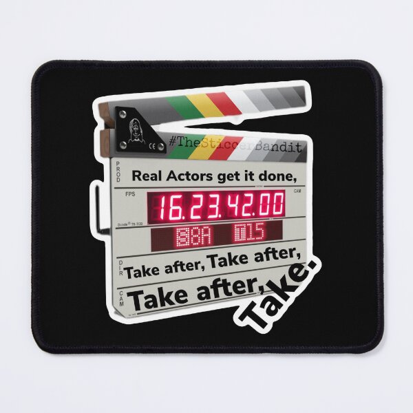 Item preview, Real Actors get it done... designed and sold by STICCERBANDIT.