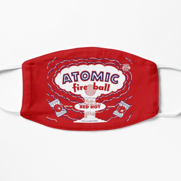 ATOMIC FIREBALL CANDY - PACKAGING Flat Mask